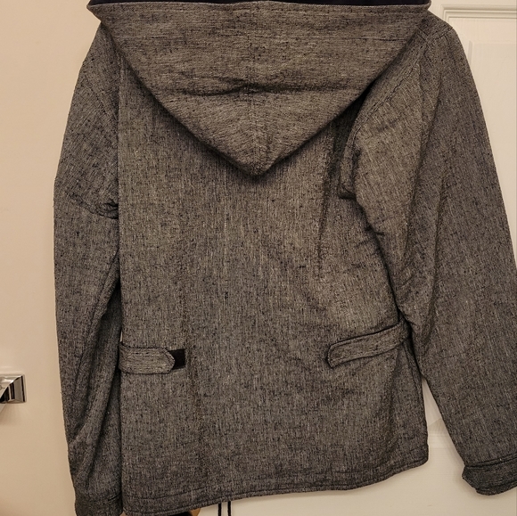 Tweed pattern winter coat - Picture 2 of 4